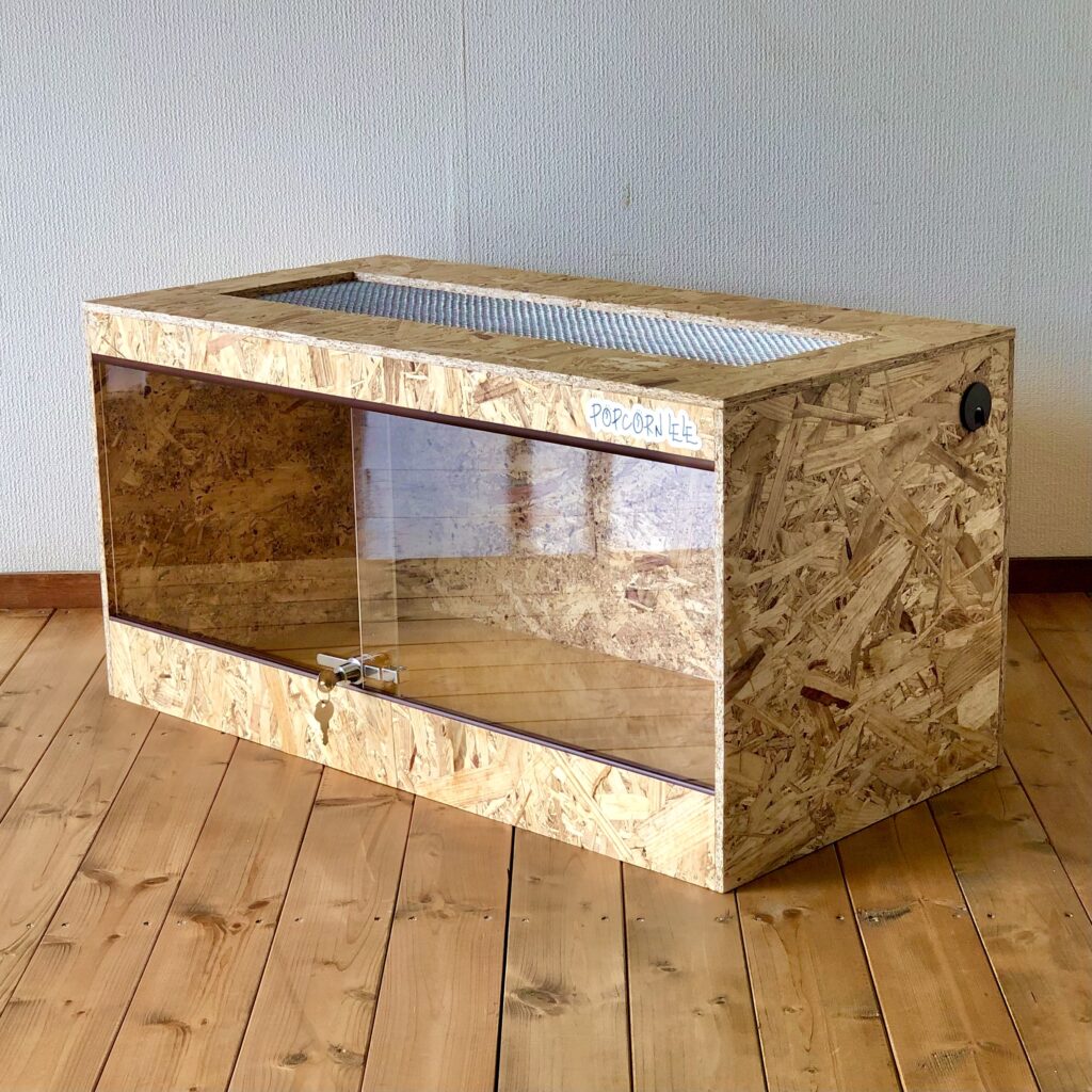 爬虫類ケージ90×45×45cm】爬虫類ゲージ 小動物 木製ケージ 飼育ゲージ